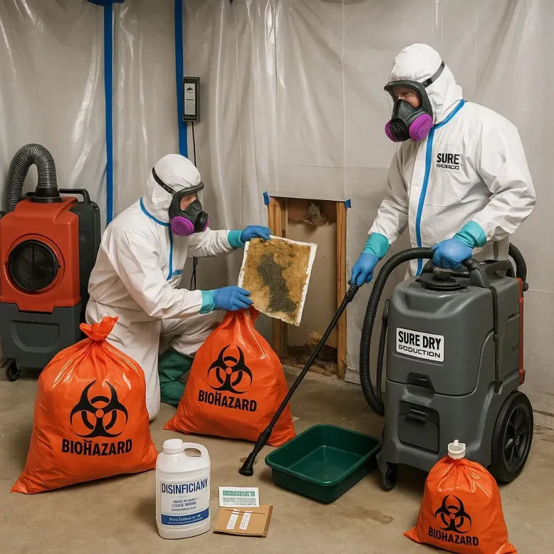 Contaminated Water Handling Protocols process in Springfield, MI