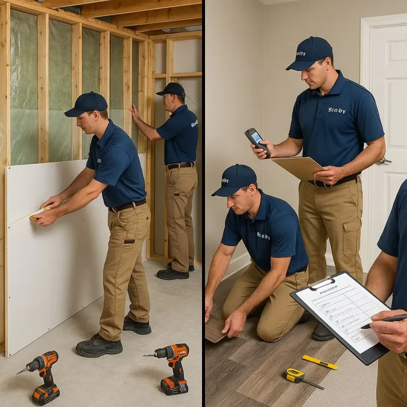 Repairs and Reconstruction process in Springfield, MI